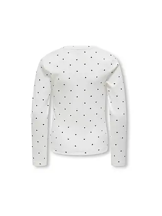 ONLY | Camiseta de manga larga para niña KOGTRINNY | weiss